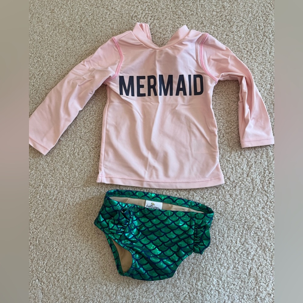 Shade critters,  two-piece, swimsuit, mermaid
